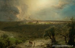 Jeruzalem vanaf de Olijfberg Jeruzalem vanaf de Olijfberg
