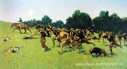 Last van de Rough Riders op San Juan Hill Last van de Rough Riders op San Juan Hill