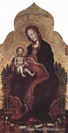Madonna met engelen Madonna met engelen