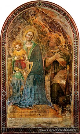 Madonna en Kind met Engelen Madonna en Kind met Engelen Gentile Madonna en Kind met Engelen Madonna en Kind met Engelen Gentile