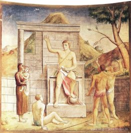 Giustiniano libera lo schiavo Giustiniano libera lo schiavo