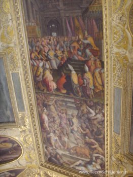 Clemens VII kroont Karel V Clemens VII kroont Karel V