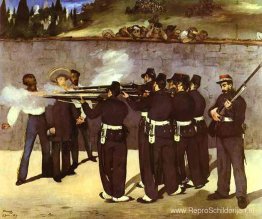De executie van keizer Maximiliaan van Mexico De executie van keizer Maximiliaan van Mexico