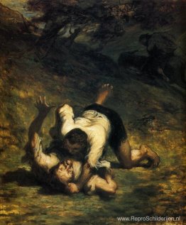 De dieven en de ezel De dieven en de ezel