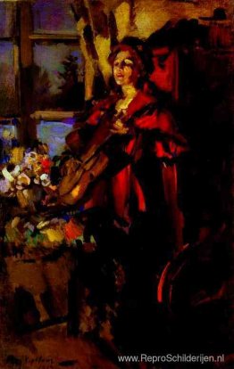 Vrouw met gitaar Vrouw met gitaar