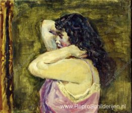 De vrouw voor een spiegel De vrouw voor een spiegel