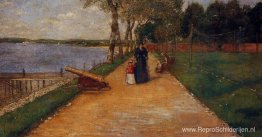 Bath Beach - een schets Bath Beach - een schets