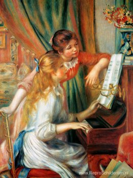 Meisjes aan de piano Meisjes aan de piano
