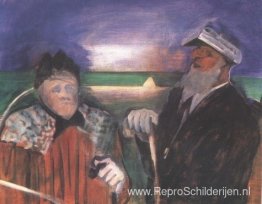De oude zeeman en de oude vrouw De oude zeeman en de oude vrouw