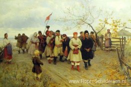 Bruiloft in de provincie Kiev Bruiloft in de provincie Kiev