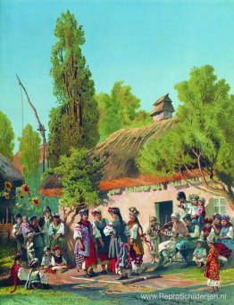 Zondagavond in het dorp Zondagavond in het dorp