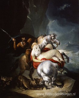 De wolven die uit de Alpen afdalen De wolven die uit de Alpen afdalen