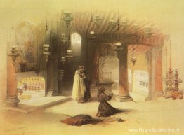 Bethlehem. De Grot van de Geboortekerk Bethlehem. De Grot van de Geboortekerk