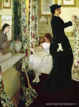 Harmonie in groen en roos: de muziekkamer Harmonie in groen en roos: de muziekkamer