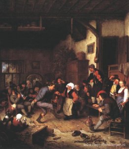 Vrolijkmakers in een herberg Vrolijkmakers in een herberg