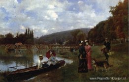De Seine bij Bougival De Seine bij Bougival