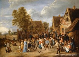 Village Revel met aristocratisch echtpaar Village Revel met aristocratisch echtpaar