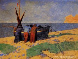 De veertiende juli in Etretat De veertiende juli in Etretat