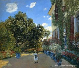 Het kunstenaarshuis in Argenteuil Het kunstenaarshuis in Argenteuil
