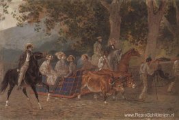 Promenade. Portret van de hertog van Leuchtenberg, E. Mussart, Y Promenade. Portret van de hertog van Leuchtenberg, E. Mussart, Y