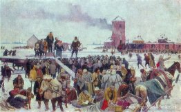 Ik zie de eenheid arbeiders aan het front Ik zie de eenheid arbeiders aan het front