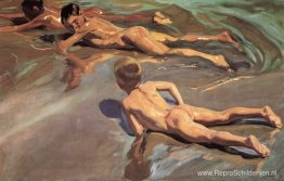 Kinderen op het strand Kinderen op het strand