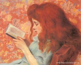 Jong meisje lezen Jong meisje lezen