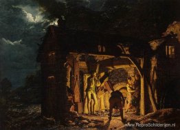 De smederij, 18e eeuw De smederij, 18e eeuw