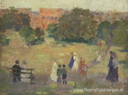 In de Luxemburgse Tuinen In de Luxemburgse Tuinen