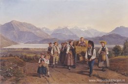 Thuiskomst van de oogst (Aan de Zugsee) Thuiskomst van de oogst (Aan de Zugsee)