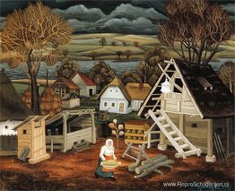 Dorp achtertuin Dorp achtertuin