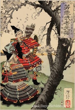 Yoshitsune met Benkei Yoshitsune met Benkei