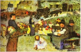 Bloemenverkoper Bloemenverkoper