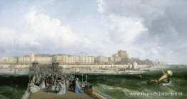 Brighton, East Sussex, vanaf de West Pier Brighton, East Sussex, vanaf de West Pier