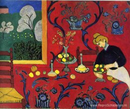 Harmonie in rood Harmonie in rood