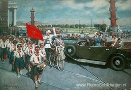 Buitenlanders in Leningrad Buitenlanders in Leningrad