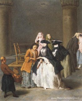 Een waarzegster in Venetië Een waarzegster in Venetië