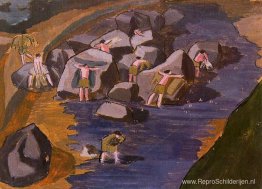 Kleding schrobben Kleding schrobben