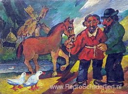 Zigeuners met paard Zigeuners met paard