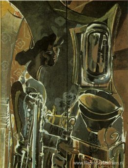 Vrouw bij de spiegel Vrouw bij de spiegel