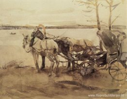 Bij de veerboot Bij de veerboot