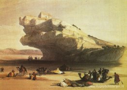 Petra. Oude uitkijktoren Petra. Oude uitkijktoren