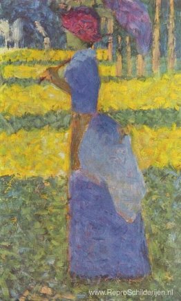 Vrouw met paraplu Vrouw met paraplu