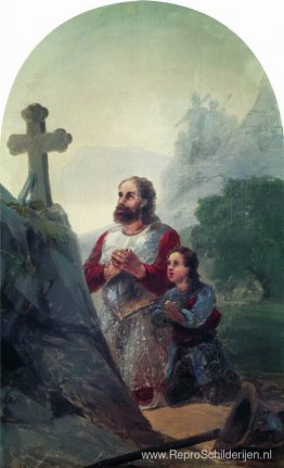 De gelofte vóór de strijd tegen Avaraisk De gelofte vóór de strijd tegen Avaraisk