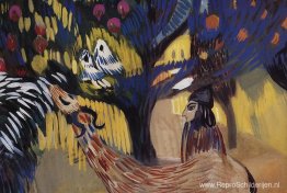 In de buurt van granaatappelboom In de buurt van granaatappelboom