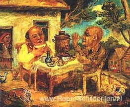 Teatime (Zelfportret met Raphael Sawyer) Teatime (Zelfportret met Raphael Sawyer)