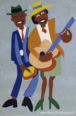 Blinde zanger (straatmuzikanten) Blinde zanger (straatmuzikanten)