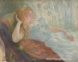 Jong meisje liegen Jong meisje liegen