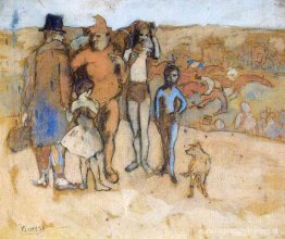 Familie van acrobaten (studie) Familie van acrobaten (studie)