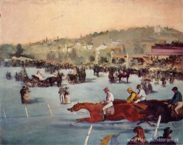 De races in het Bois de Boulogne De races in het Bois de Boulogne